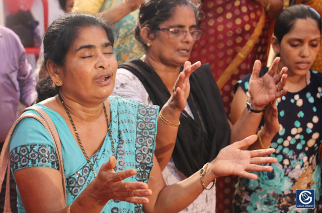 Hundreds gathered to the One Day Fasting Prayer for Prayer Requests organised by Grace Ministry at it's Prayer Center in Balmatta here on Friday, Nov 09, 2018. 